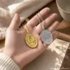 The metatron stainless steel three-dimensional stainless steel pendant is trendy and versatile, with exquisite three-dimensional details. It is versatile for daily use and adds a touch of elegance Item Picture